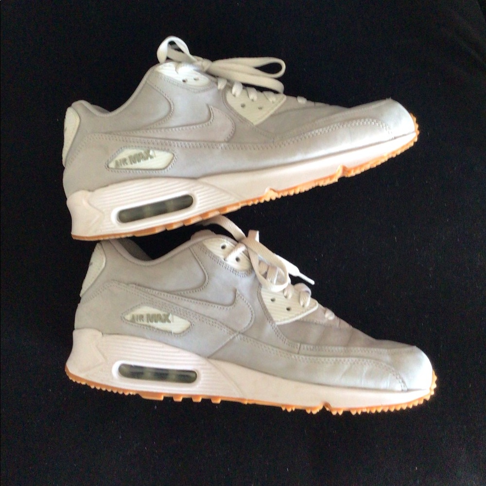 Nike Air Max 90,  Triple Grey (Suede) Men’s Size 11